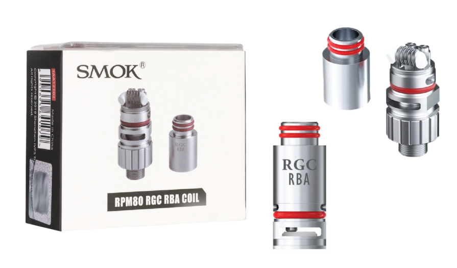 Обслуживаемая база SMOK RPM80 RGC RBA Coil