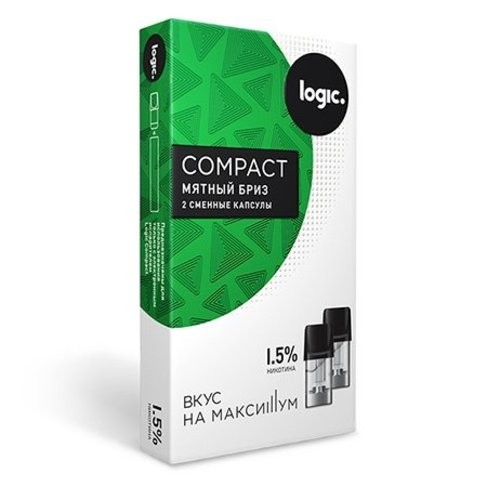 Картридж JTI x2 Logic Compact 1,6 мл