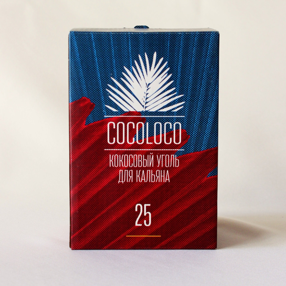 Уголь Cocoloco 25 коробка 72шт